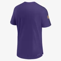 Minnesota Vikings Sideline Coach чоловічі Nike Dri-FIT NFL Top колір фіолетовий