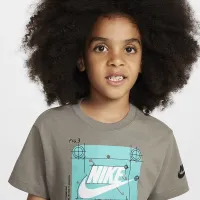 Nike Little дитячі Future Utility футболка колір сірий