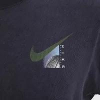 Nike чоловічі Max90 Long-Sleeve баскетбольні футболка колір чорний