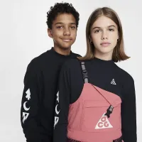 Nike ACG Big детские Dri-FIT Long-Sleeve Waffle Top цвет черный