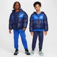 Nike Sportswear Heavyweight Synthetic Fill EasyOn Big дитячі Therma-FIT Repel Loose Hooded Куртка блакитний