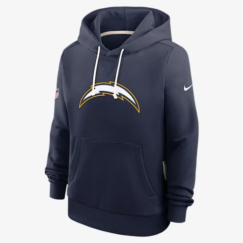 Los Angeles Chargers Alt Pack жіноча Nike Dri-FIT NFL Pullover Толстовка з капюшоном блакитний