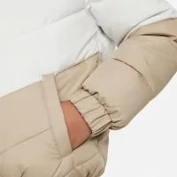 Nike Little детские Hooded Chevron Puffer Куртка цвет коричневый