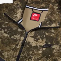 Nike Tech Windrunner чоловічі Fleece Full-Zip Толстовка з капюшоном колір коричневий