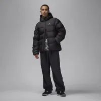 Nike Jordan Brooklyn мужские Puffer Куртка цвет черный
