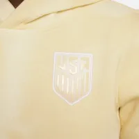 USMNT Club Big детские (для мальчиков) Nike Soccer Pullover Толстовка с капюшоном цвет белый