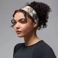 Nike Jordan Performance Sport Dri-FIT Adjustable пов'язка на голову колір коричневий