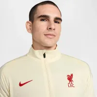 Liverpool FC Strike Special Edition чоловічі Nike Dri-FIT Soccer Knit Track Куртка колір білий