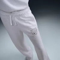Nike Sportswear Club Fleece женская Mid-Rise Wide-Leg Graphic Pants цвет коричневый