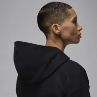 Nike Jordan Brooklyn Fleece жіноча Full-Zip Толстовка з капюшоном колір чорний