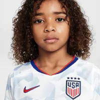 USWNT 2025 Stadium Home (жіноча Team) Little дитячі Nike Soccer Replica 3-Piece Kit колір білий