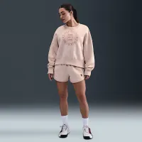 NikeCourt Heritage Phoenix Fleece женская Over-оверсайз Crew-Neck свитшот Pink
