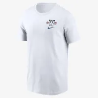 Washington Nationals City Connect 2-Hit мужские Nike MLB футболка цвет белый