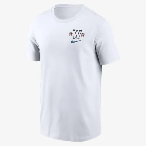 Washington Nationals City Connect 2-Hit мужские Nike MLB футболка цвет белый