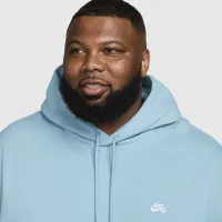 Nike SB Fleece Pullover Skate Толстовка з капюшоном блакитний