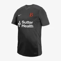 Bay FC 2024 Stadium Secondary Big детские Nike Dri-FIT NWSL Replica Jersey цвет серый