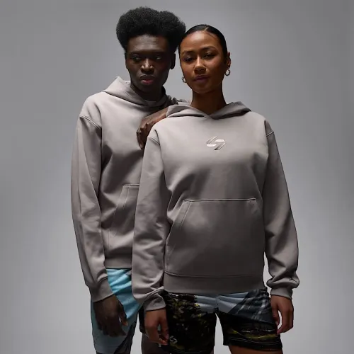 Nike Luka мужские Dri-FIT Fleece Pullover Толстовка с капюшоном цвет серый