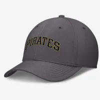 Pittsburgh Pirates Swoosh чоловічі Nike Dri-FIT MLB Hat колір сірий