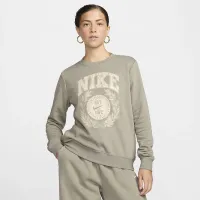 Nike Sportswear Club Fleece жіноча Crew-Neck світшот колір зелений