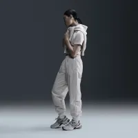 Nike Sportswear Essential женская Mid-Rise оверсайз Woven Joggers цвет коричневый