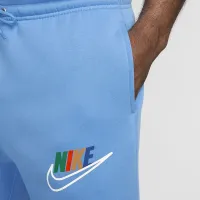 Nike Club Fleece Men’s Open-Hem Fleece Pants синий
