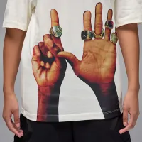 Nike Jordan Flight MVP чоловічі Rings футболка колір білий