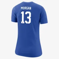 Alex Morgan USWNT женская Nike Soccer футболка синий