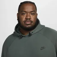 Nike Sportswear Tech Fleece мужские Pullover Толстовка с капюшоном цвет зеленый