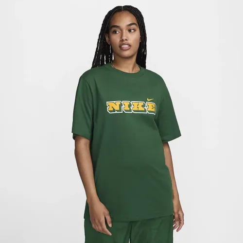 Nike Sportswear жіноча Crew-Neck футболка колір зелений