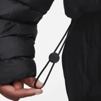 Nike Sportswear Swoosh Puffer PrimaLoft® женская Therma-FIT оверсайз Hooded Куртка цвет черный