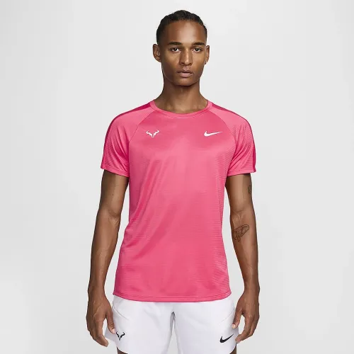 Rafa Challenger чоловічі Nike Dri-FIT Short-Sleeve Tennis Top Pink