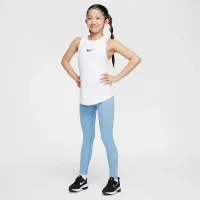 Nike One Big Kids’ (Girls') Dri-FIT З високою талією лосіни блакитний