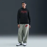 Nike x Stranger Things мужские Pullover Толстовка с капюшоном цвет черный