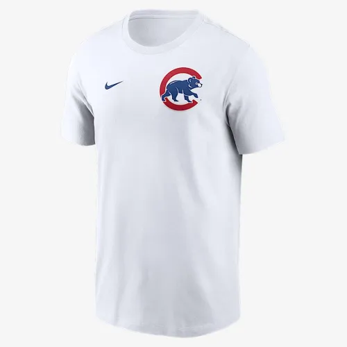 Chicago Cubs 2-Hit чоловічі Nike MLB футболка колір білий