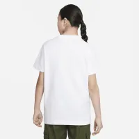 Nike Sportswear Big детские (Girls') футболка цвет белый