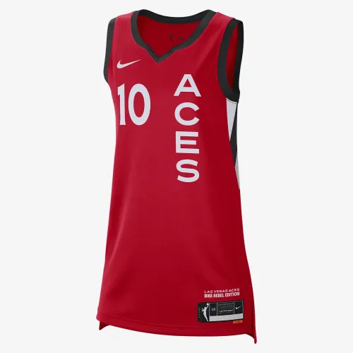 Kelsey Plum Las Vegas Aces 2024 Rebel Edition жіноча Nike Dri-FIT WNBA Victory Jersey колір червоний