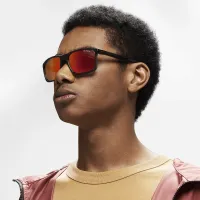 Nike Fire Large Polarized Sunglasses цвет серый