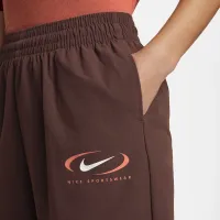 Nike Sportswear женская Woven Joggers цвет коричневый