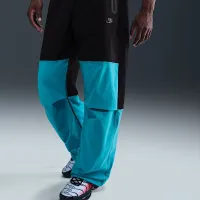 Nike Tech мужские Woven оверсайз Pants цвет зеленый