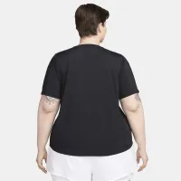 Nike One Classic жіноча Dri-FIT Short-Sleeve Top (великі розміри) колір чорний