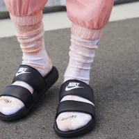 Nike Offcourt Duo женская Slides цвет черный