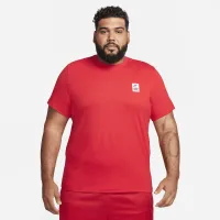 Nike чоловічі баскетбольні футболка колір червоний