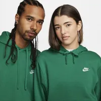Nike Sportswear Club Fleece Pullover Толстовка з капюшоном колір зелений