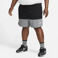Nike Club мужские Woven Color-Blocked шорты цвет черный