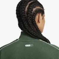 Nike Sportswear женская Fleece Track Top цвет зеленый