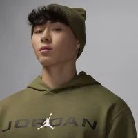 Nike Jordan Essentials мужские Fleece Толстовка с капюшоном цвет зеленый