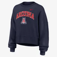 Arizona Phoenix Arch женская Nike College Pullover Crew синий