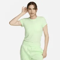 Nike Sportswear Chill Knit жіноча футболка колір зелений