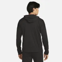 Nike Yoga Dri-FIT мужские Full-Zip Jersey Толстовка с капюшоном цвет черный