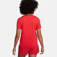 Nike One Classic жіноча Dri-FIT Short-Sleeve Top колір червоний